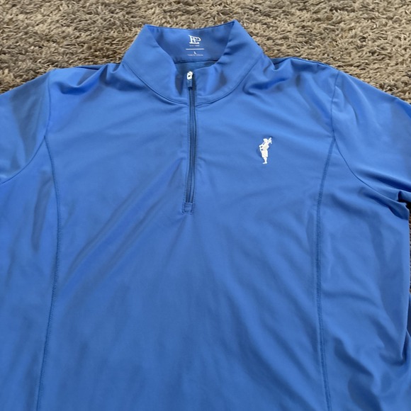 WOMEN'S EP NEW YORK 1/4 ZIP MOCK‎ POLO Spanish Bay SIZE Large L - Picture 2 of 5